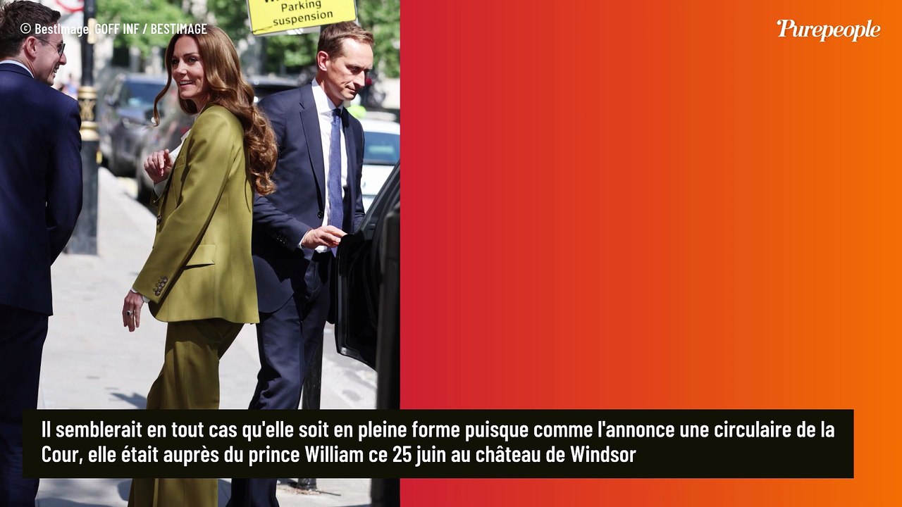 Kate Middleton, grande absente des derniers rendez-vous de la royauté : on ne la voit pas mais la princesse de Galles est bel et bien là