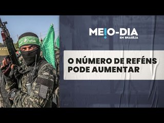 Hamas mantém 240 reféns na Faixa de Gaza, diz Israel