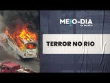 35 ônibus foram incendiados por ação de milicianos no Rio de Janeiro