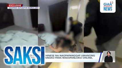 Grupo ng mga Chinese na nagpapanggap umanong empleyado ng bangko para makapanloko online, arestado | Saksi