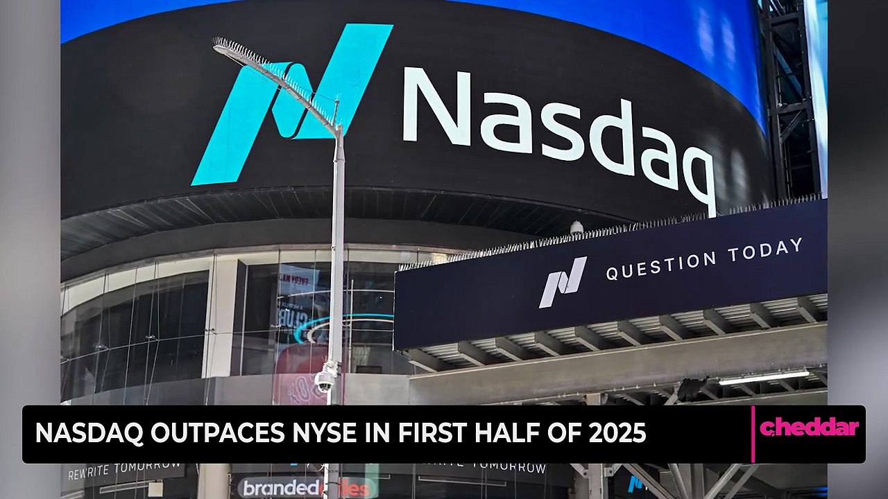 Nasdaq Outpaces NYSE in First Half of 2025