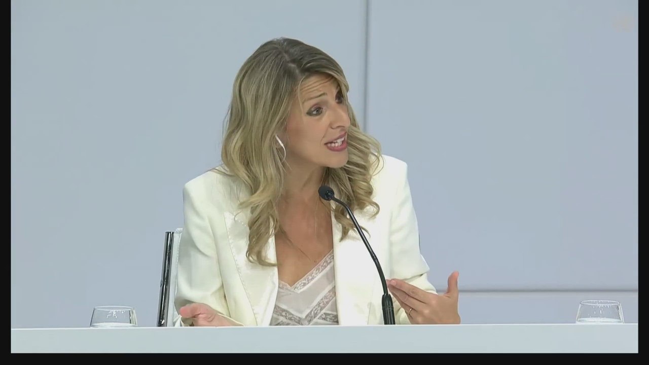 Los 50″ más duros y contundentes de Yolanda Díaz contra Pedro Sánchez y el PSOE