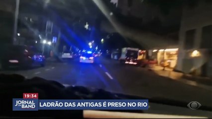 Ladrão de carros mais antigo do Rio é preso