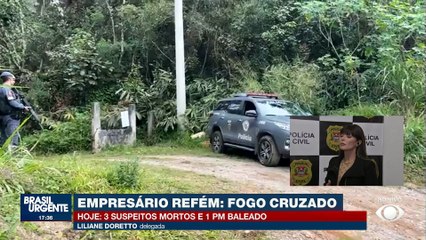 Delegada diz que bandidos que fizeram empresário refém estavam prontos para matar