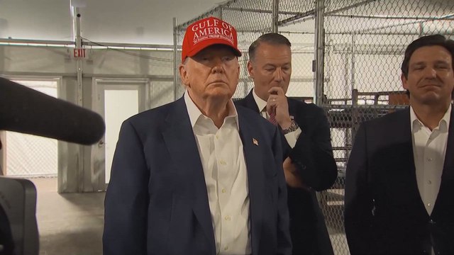 Trump’s Bold Biden Dig at Alligator Alcatraz — Kristi Noem and DeSantis Can’t Hold Back Laughs