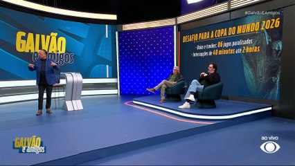 "Não pode ficar duas horas no vestiário", diz Galvão sobre paralisação de jogos