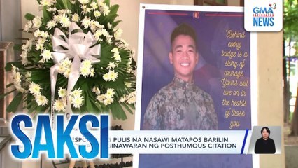 Saksi: (Part 2) Posthumous citation para sa nasawing pulis; Smuggled na sibuyas at frozen mackerel; Bagong appointees