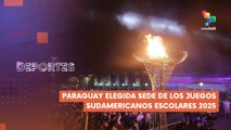 Paraguay será la sede de los Juegos Sudamericanos Escolares 2025 DEPORTES TE LO CUENTO 27-06-2025