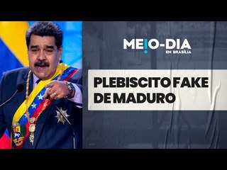 Deu ruim: Maduro tenta demonstrar apoio popular com plebiscito, mas precisa maquiar números