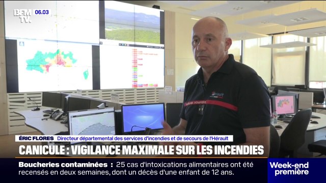 Canicule: dans l'Hérault, les pompiers s'organisent pour faire face aux incendies