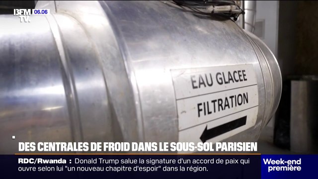 Canicule: un système de refroidissement dans le sous-sol parisien permet de lutter contre les fortes chaleurs