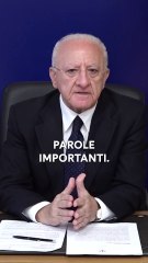 De Luca - ARMANDOCI NON CI SALVEREMO DALLA GUERRA, MA SAREMO ANCORA PIÙ A RISCHIO  (27.06.25)