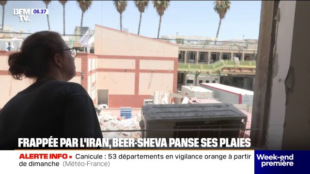 Israël: la ville de Beer-Sheva, touchée par des missiles iraniens, panse ses plaies