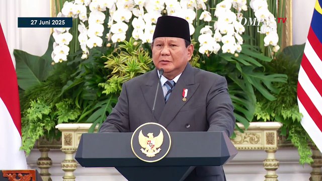 Pujian Prabowo Depan PM Malaysia: Anwar Ibrahim Sahabat Rakyat Indonesia