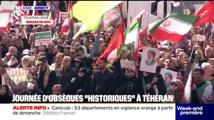 Iran: journée de funérailles nationales pour les morts de la guerre des 12 jours