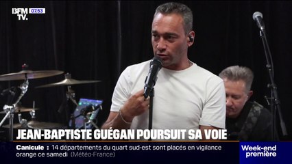 "Je suis chanteur": Jean-Baptiste Guégan, sosie vocal de Johnny Hallyday, poursuit son chemin dans la musique