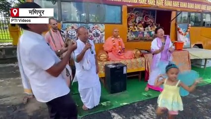 इंफाल में निकली भगवान जगन्नाथ की रथ यात्रा, पारंपरिक नृत्य-संगीत ने बढ़ाई रौनक