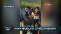 Pendaki Asal Malaysia Tergelincir di Gunung Rinjani, Alami Cedera Kepala dan Kaki