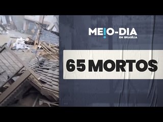 Terremoto no Japão: número de mortos sobe para 65