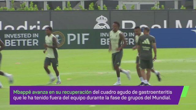 Mbappé avanza en su recuperación