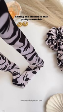 Stylish scrunchies 🌺 design #Scrunchies #HairAccessories #DIY #Fashion #Style #HairGoals #EasyCrafts #HairTies #FashionTrend#Scrunchies #HairAccessories #Fashion #Style #DIY #Trending #HairGoals #FashionTrend #Accessories #HairCare #StyleInspo