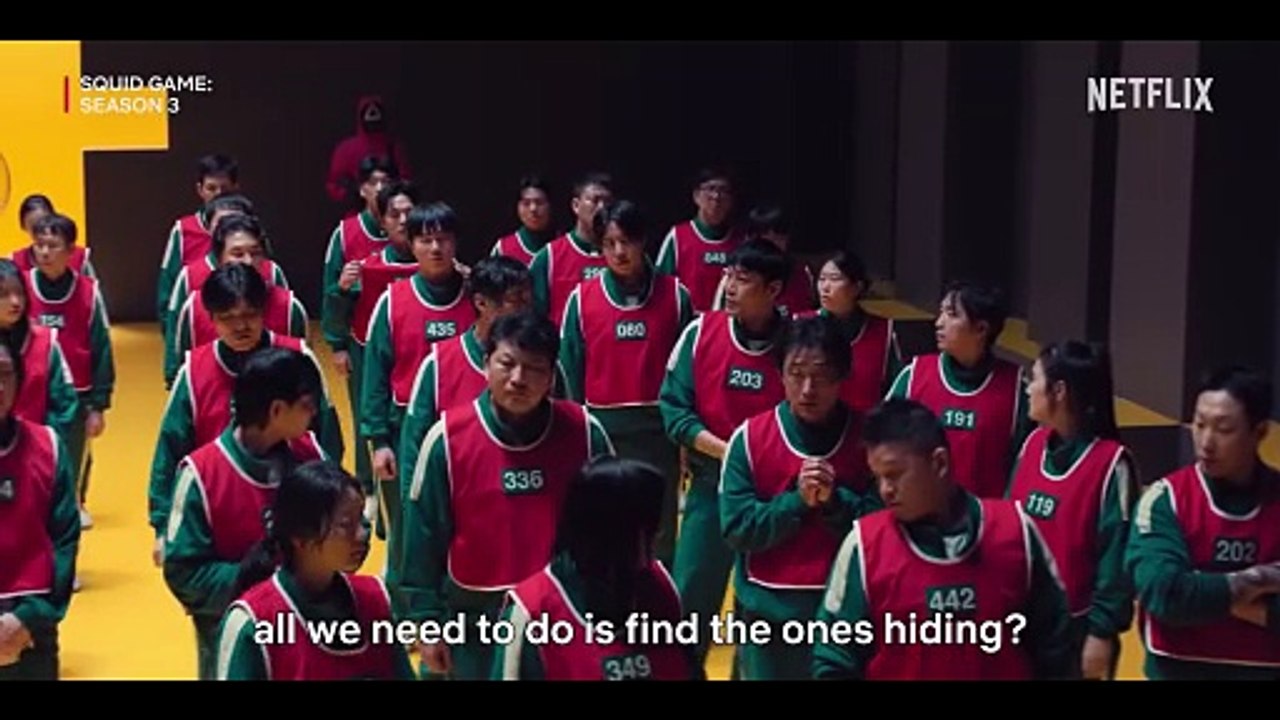 Hide or be killed, seek or be killed | Squid Game Season 3 | Netflix [ENG SUB]