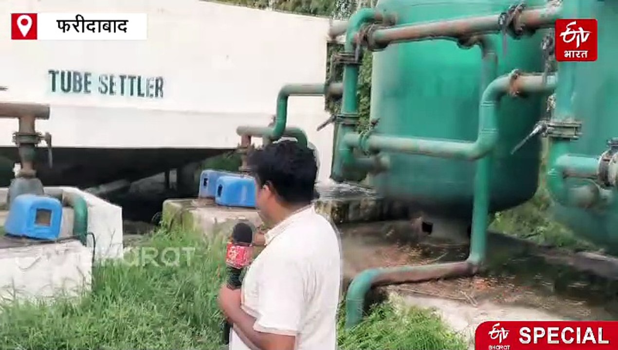 फरीदाबाद पुलिस रोजाना कर रही 6 लाख लीटर पानी की...