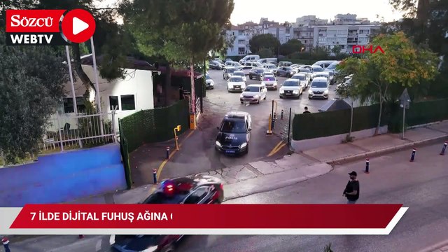 7 ilde dijital fuhuş ağına operasyon; 9 tutuklama