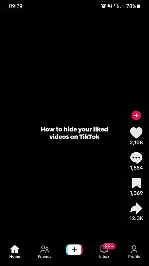 ⁣How to hide your liked videos on TikTok