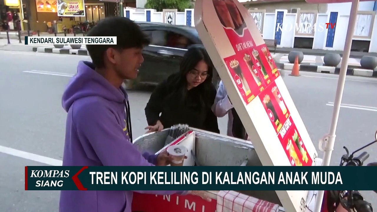 Tren Kopi Keliling Marak di Kendari, Inovasi Anak Muda Tarik Minat Pecinta Kopi