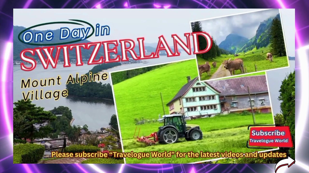 How do people live in Swiss Alpine villages | Alpine village in Switzerland | Switzerland Alps Villages