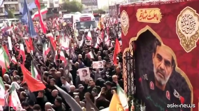In Iran funerali di Stato per 60 vittime della guerra con Israele