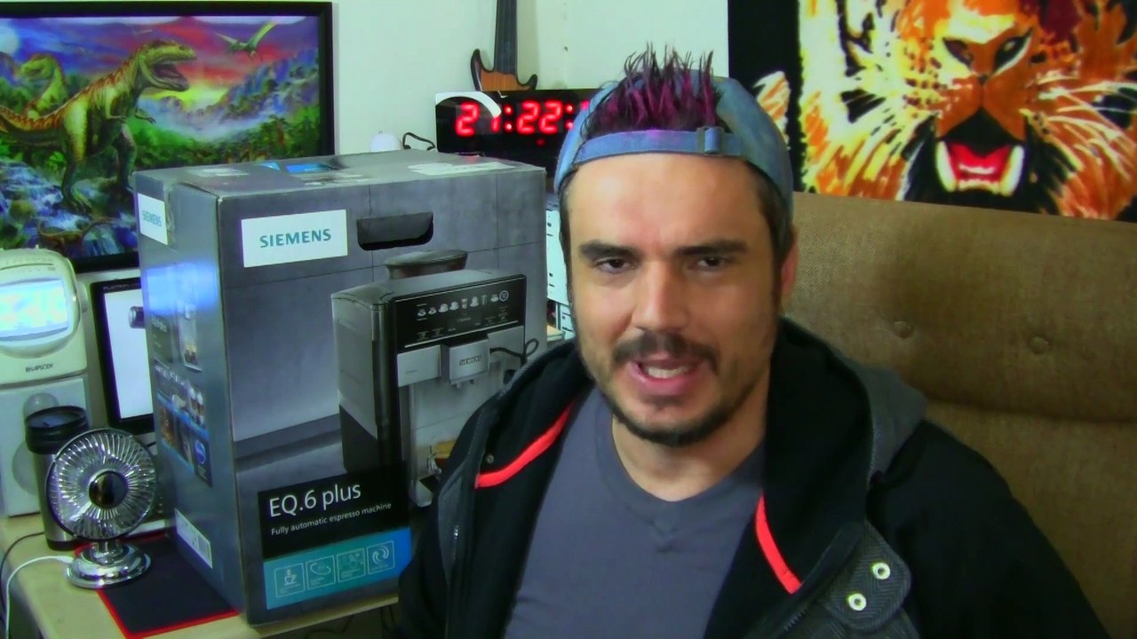 Let's make coffee with the SIEMENS EQ.6 plus Fully Automatic Espresso Machine!