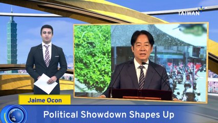 Lai Addresses Ruling Party as Opposition Rallies in Taipei