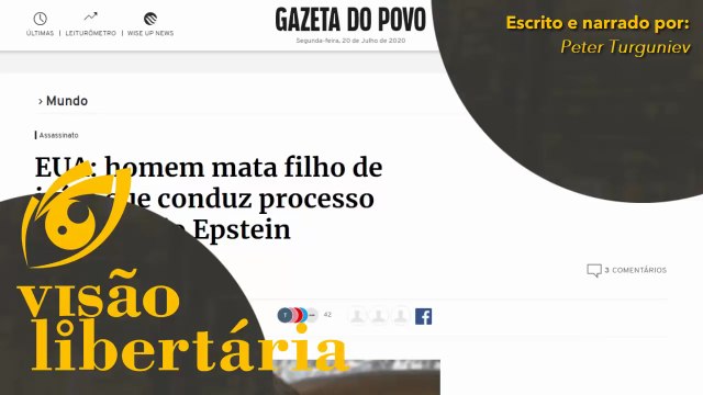 A grande conspiração do Lolita Express e Jeffrey Epstein | Visão Libertária - 20/07/20 | ANCAPSU