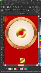 How to draw a lucky game circle in CorelDraw