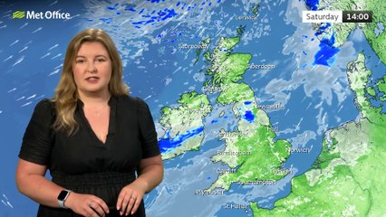 Met Office Saturday afternoon weather forecast 28/06/2025