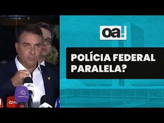 "É perseguição política contra opositores", diz Flávio Bolsonaro sobre operações recentes da PF