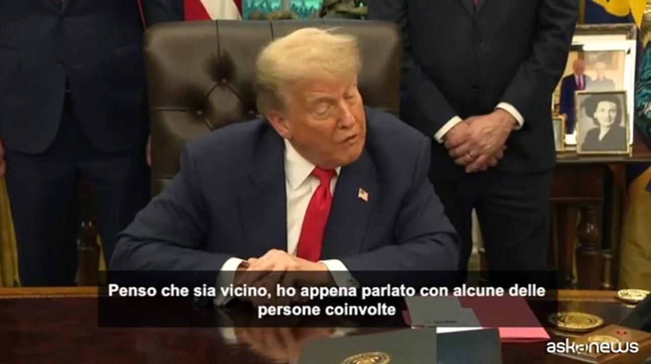 Trump: cessate il fuoco fra Hamas e Israele la prossima settimana