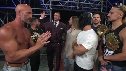 SmackDown Tag Teams Backstage w Nick Aldis - Made with Clipchamp