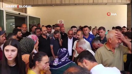 İşçilerin yakınları hastane önünde gözyaşlarına boğuldu