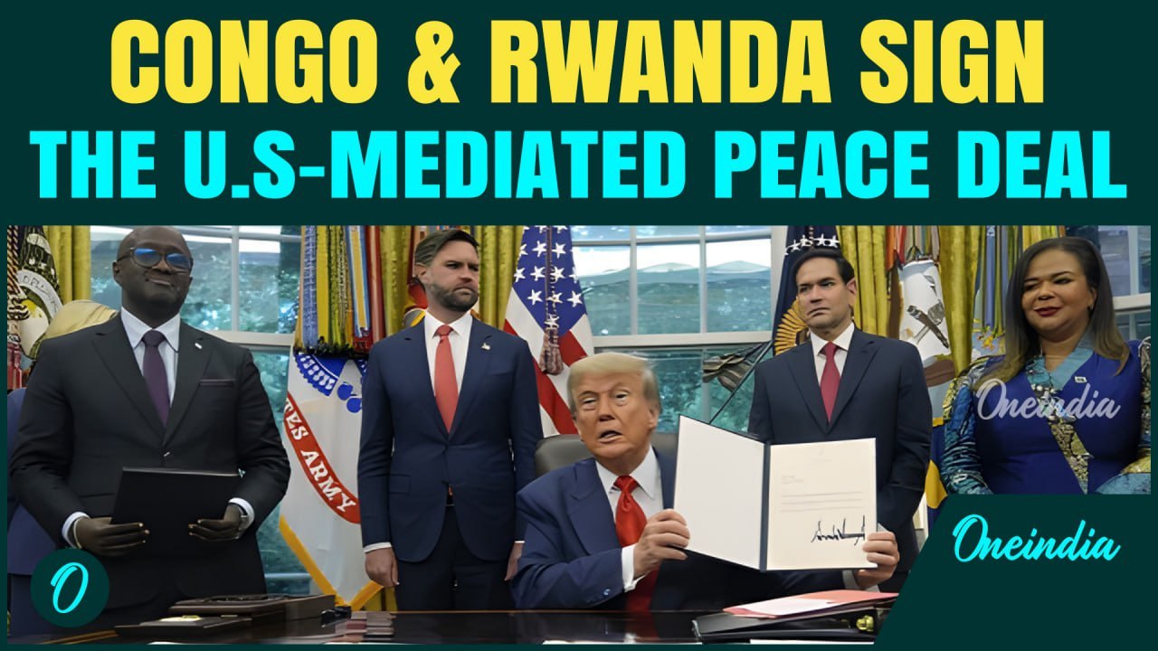 HISTORIC Peace Deal aimed at ending years of BLOOD Feud |Trump takes Credit as U.S Eyes Key Minerals