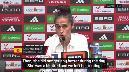 Spain’s Aitana Bonmati admitted to hospital with viral meningitis