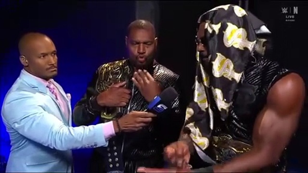 The Street Profits Backstage WWE SMACKDOWN - Made with Clipchamp