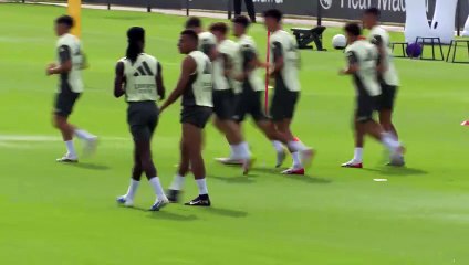 Mbappé de plus en plus en forme à l'entraînement