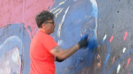 El mural de los hermanos Williams, atacado de nuevo