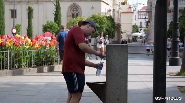 Ondata caldo in Europa, a Siviglia oltre 40 gradi