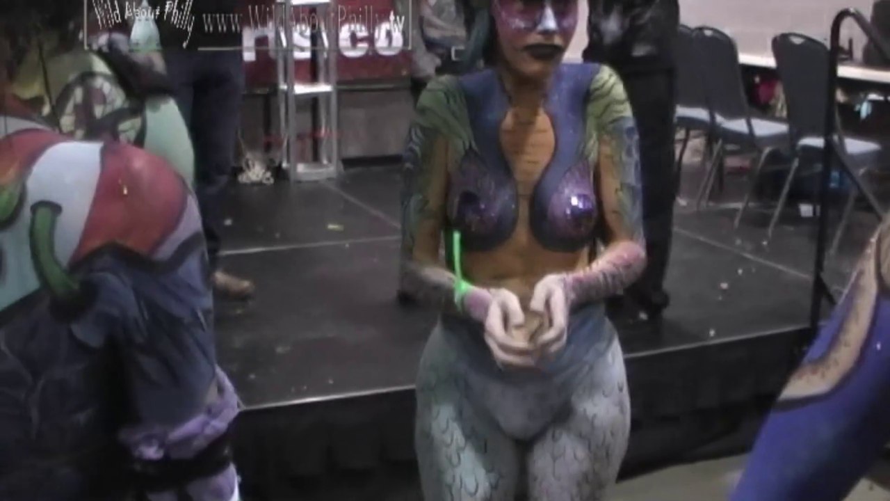 Piercing at a Body Painting Event: Behind the Scenes