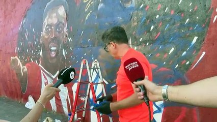 Vandalismo en el mural de Nico Williams: La advertencia del artista sobre posibles daños 🚧