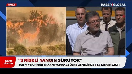 Bilecik, Balıkesir, Manisa ve Kahramanmaraş'ta orman yangınlarıyla mücadele sürüyor